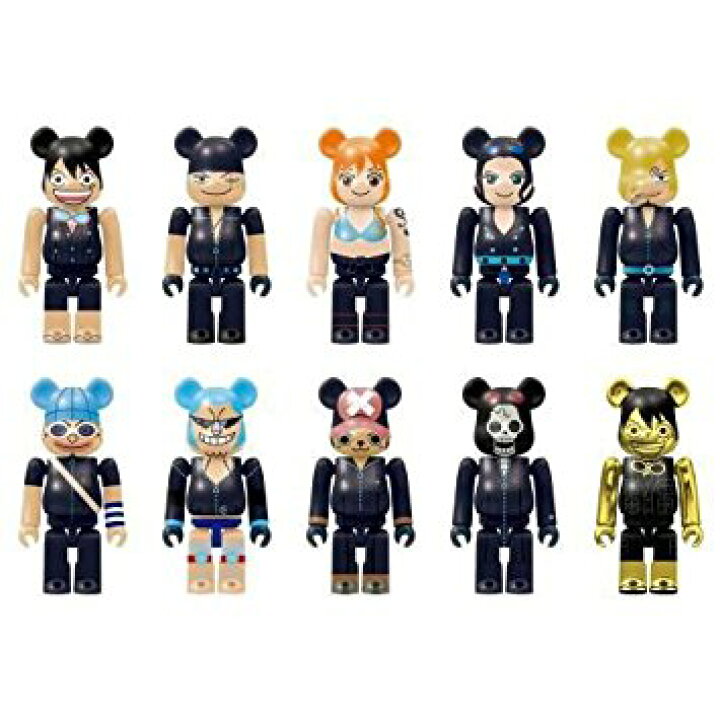 楽天市場】ワンピース BE@RBRICK 10体セット セブン 限定 MEDICOM TOY 