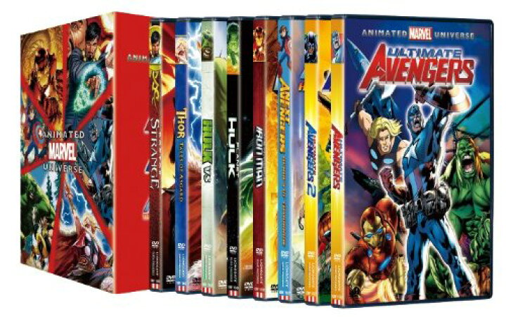 楽天市場】マーベル・アニメイテッド・ユニバース【DVD-BOX】(期間限定  