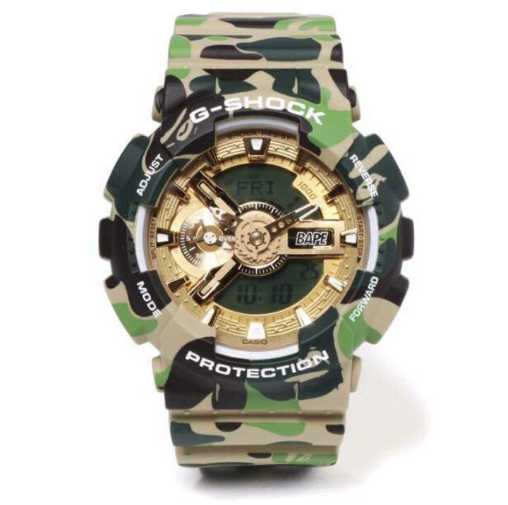 楽天市場】G-SHOCK × BAPE 25th GA-110 APE 25周年モデル 腕時計 新品  