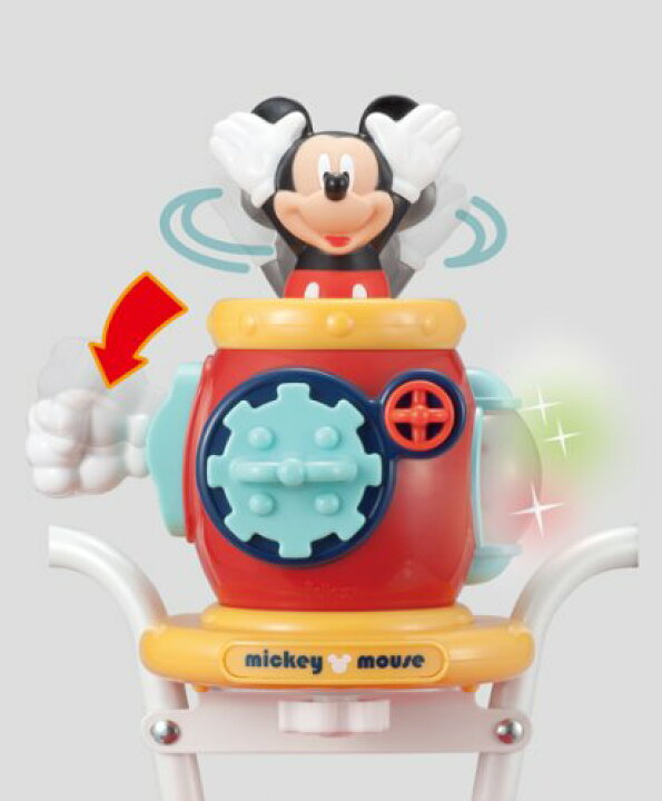 楽天市場】ポップンカーゴ三輪車 ミッキーマウス レッド アイデス 新品 