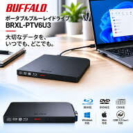 ＼お買い物マラソン ポイント最大29.5倍／【最短当日発送可能／送料無料】バッファロー ポータブル ブル…