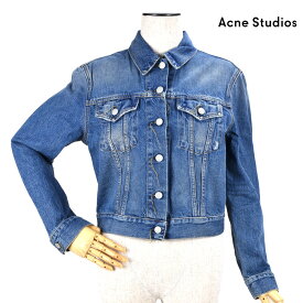 アクネストゥディオズ Acne Studios A90091-AUZ036 1999 Trash デニムジャケット Gジャン スリムフィット ブルー レディース【送料無料】