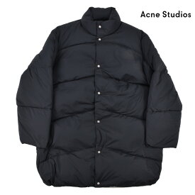 アクネストゥディオズ ダウンジャケット メンズ ダウンコート ブラック 黒 Acne Studios Onriko Matt Down Coat【送料無料】