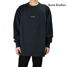 アクネストゥディオズ スウェット メンズ トレーナー オーバーサイズ ブラック 黒 Acne Studios【送料無料】