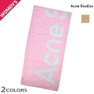 ANlXgDfBIY Xg[ fB[X }t[ XJ[t sN x[W Acne Studios JACQUARD LOGO SCARFyz