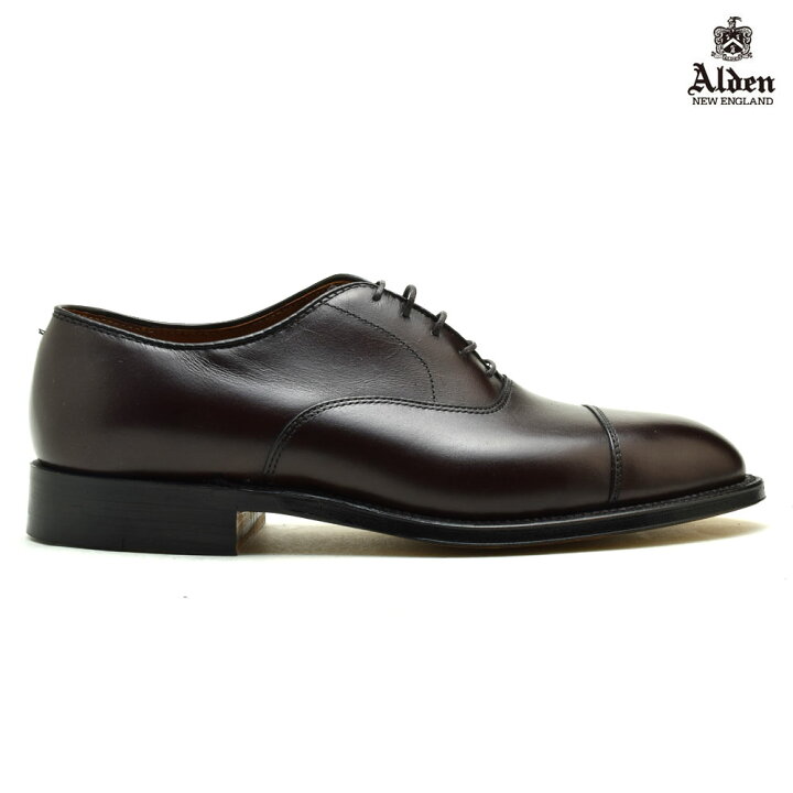楽天市場】オールデン ALDEN 920 ダークブラウン STRAIGHT TIP BAL 