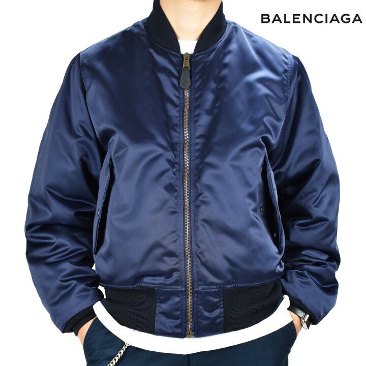 楽天市場】バレンシアガ BALENCIAGA 510025 TYD31/4140 JACKET NAVY 