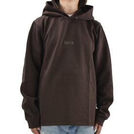 ボーラー パーカー メンズ フーディー プルオーバーパーカー メタルロゴ ブラウン JAVA BALR. Q-SERIES STRAIGHT ClASSIC HOODIE【送料無料】