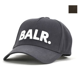 ボーラー キャップ メンズ 帽子 ベースボールキャップ エンボスロゴ グレー ブラウン BALR. CLASSIC EMBRO CAP【送料無料】