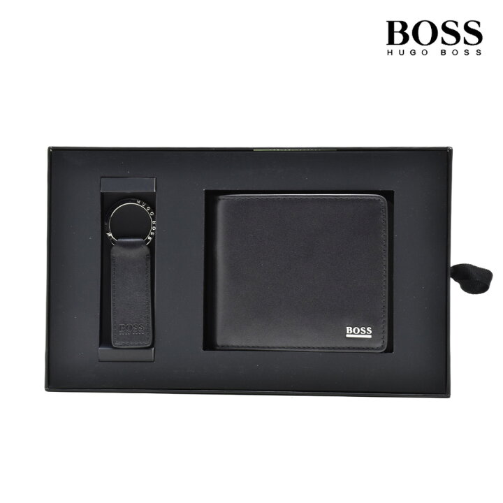 楽天市場】ヒューゴボス HUGOBOSS 50402735 001 WALLET/KEYHOLDER 