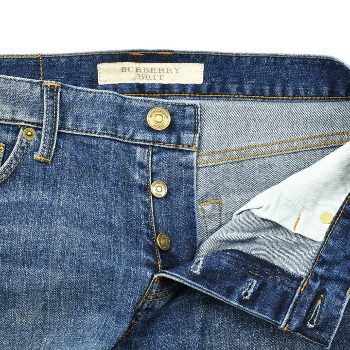 楽天市場】バーバリー BURBERRY 3968133 ジーンズ デニムパンツ USED  