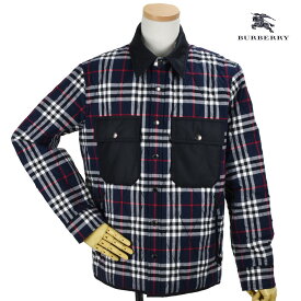 バーバリー BURBERRY 8019108/A1960 VINTAGE CHECK SHIRT JACKET NAVY チェックシャツジャケット ブルゾン ネイビー メンズ【送料無料】