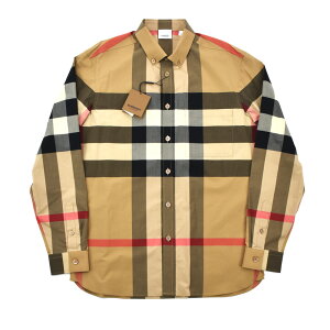o[o[ {^_EVc Y  Vc ^[^`FbN x[W uE BURBERRY CHECK STRETCH COTTON POPLIN SHIRTyz