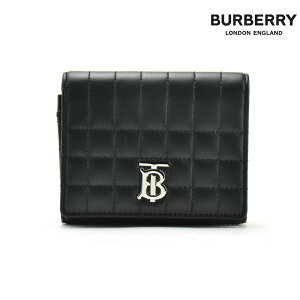 �o�[�o���[ BURBERRY ���z ���f�B�[�X �O�܂���z ���[�� �R���p�N�g���z �E�H���b�g �u���b�N �� LOLA COMPACT WALLET�y���������z
