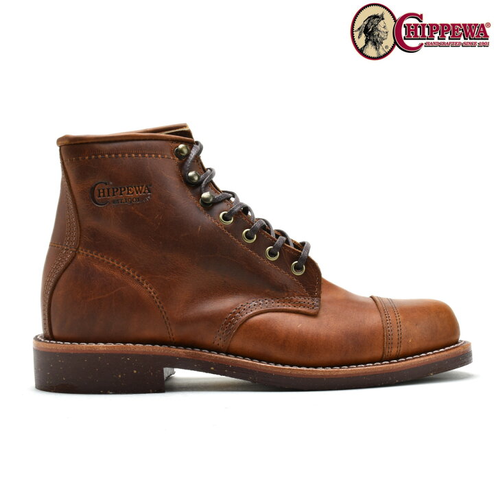 楽天市場】チペワ CHIPPEWA 1901G47 6 Inch HOMESTEAD BOOT TAN 
