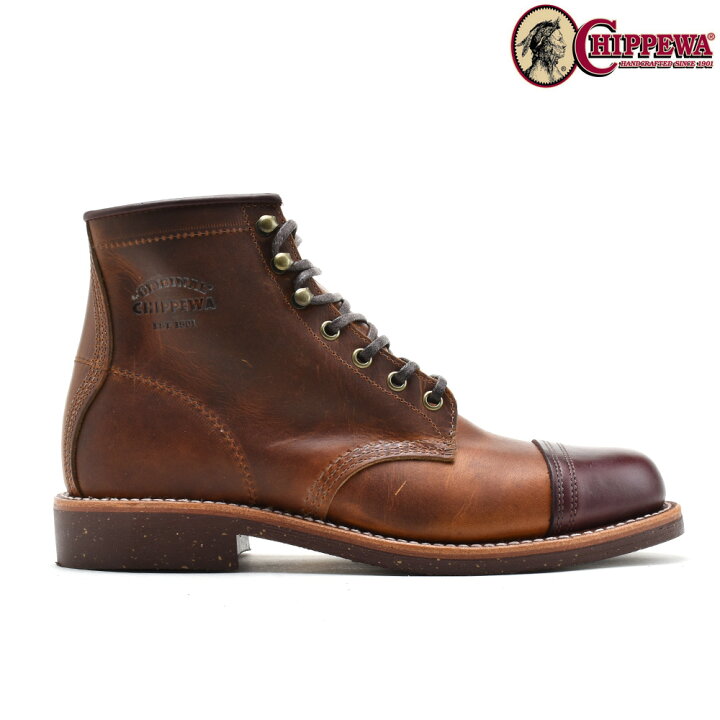 楽天市場】チペワ CHIPPEWA 1901M54 6 Inch HOMESTEAD BOOT TAN  