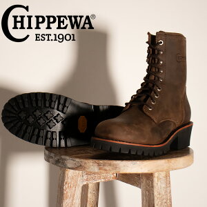 �`�y�� CHIPPEWA ���K�[�u�[�c �����Y ���[�N�u�[�c 8�C���` �\�t�g�g�E �u���E���n NC2090 CLASSIC 2.0 LOGGER�y���������z