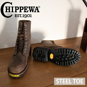 �`�y�� CHIPPEWA ���K�[�u�[�c �����Y ���[�N�u�[�c 8�C���` �X�`�[���g�E �u���E���n NC2091 CLASSIC 2.0 STEEL TOE LOGGER�y���������z