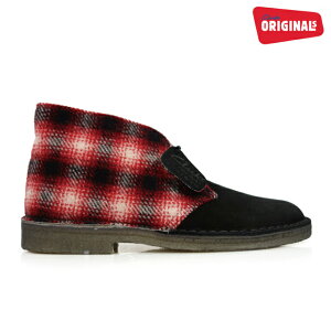 N[NX CLARKS 20356342 DESERT BOOT E[b`@R{[[V RED COMBI SUEDE Y N[NX fU[g u[c bh Rr XEF[h yz