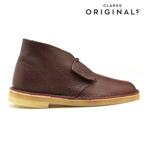 N[NX fU[gu[c o[KfB[ CLARKS DESERT BOOT BURGUNDY TUMBLED 26125547 Y
