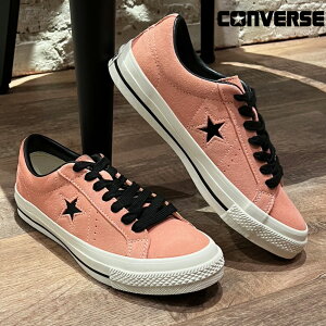 y10/30 23:59܂ Gg[yVJ[hpŃ|Cg+3{Ń|Cg4{zRo[X CONVERSE ONE STAR SUEDE X^[ XG[h fB[X Xj[J[ [Jbg sN DUSTY PINK 33702420y