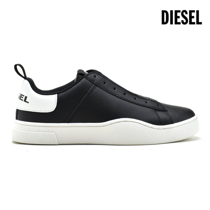 楽天市場 ディーゼル スニーカー メンズ スリッポン ローカット スニーカー ブラック 黒 Diesel S Clever 送料無料 クラウドモーダ