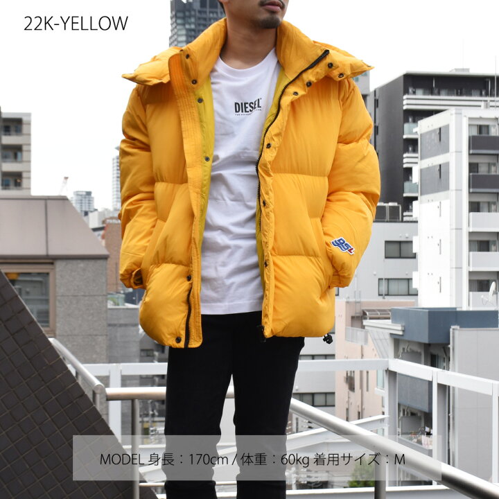 楽天市場】ディーゼル ダウンジャケット メンズ ブルゾン アウター  