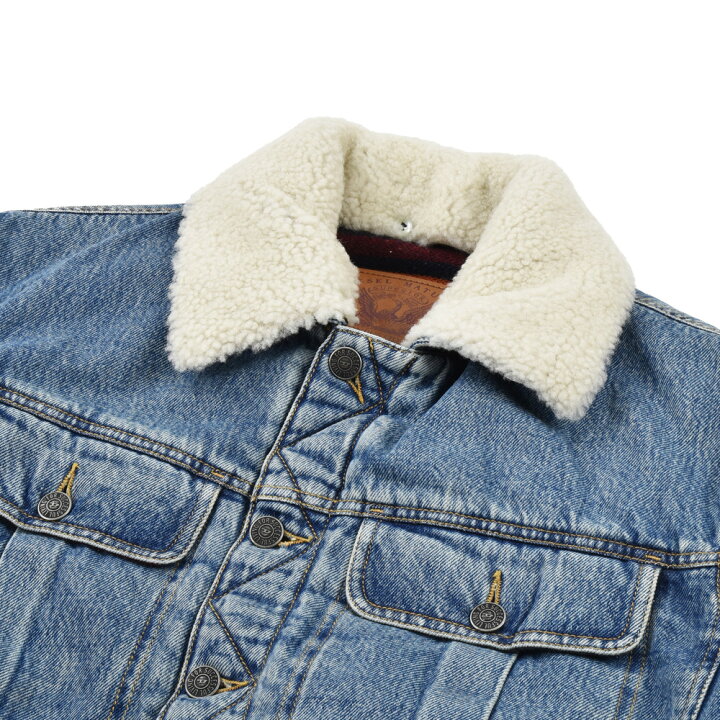 楽天市場】ディーゼル デニムジャケット メンズ ボア付き Gジャン  