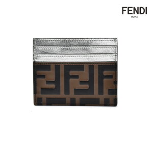 �t�F���f�B �J�[�h�P�[�X �Y�b�J�� �����Y ���f�B�[�X �p�X�P�[�X �u���E�� FENDI CARD CASE�y���������z