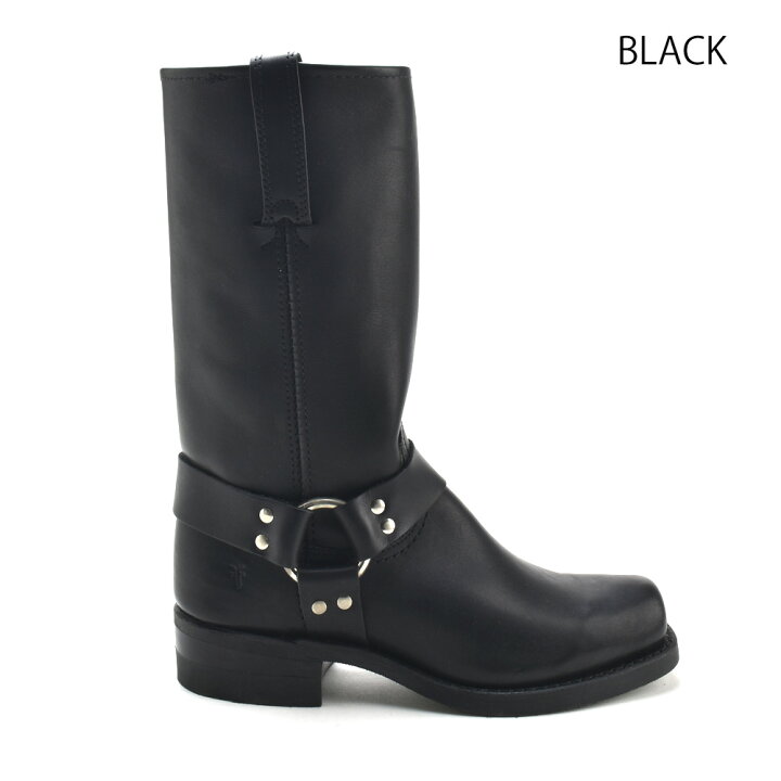 楽天市場】FRYE 12R HARNESS BOOTS 87350 CHARCOAL BLACK DARKBROWN 