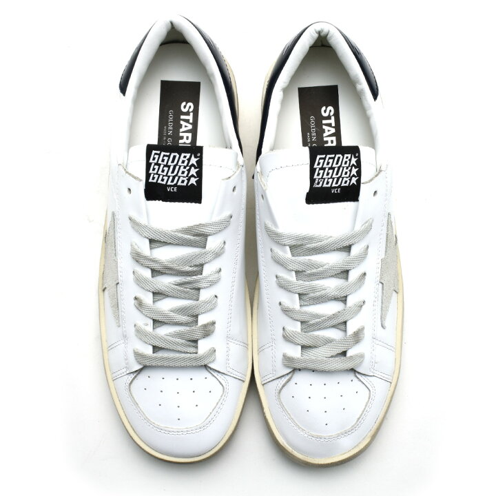楽天市場 ゴールデングース スニーカー メンズ スターダン レザー ダメージ加工 ホワイト ブラック Golden Goose Stardan 送料無料 クラウドモーダ 楽天市場 ゴールデングース スニーカー メンズ スターダン レザー ダメージ加工 ホワイト ブラック Golden Goose Stardan 送料無料 クラウドモーダ
