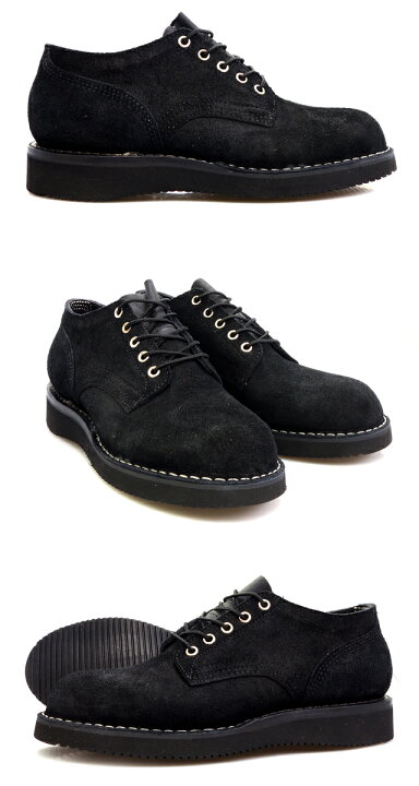 楽天市場】ハソーン HATHORN MACHINE OXFORD SHOES 104NWC BLACK 