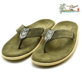 【SALE】アイランドスリッパ ビーチサンダル ビーサン スエード グリーン オリーブ メンズ レディース ISLANDSLIPPER PT203SL SUEDE THONG ARMY GREEN OLIVE【送料無料】