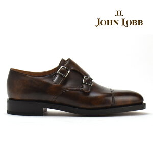 Wu JOHN LOBB EBA _uN rWlXV[Y Y hXV[Y vC amC ECY uE WILLIAM PD BUCKLE.PARISIAN BROWN MUSEUM CALFyz