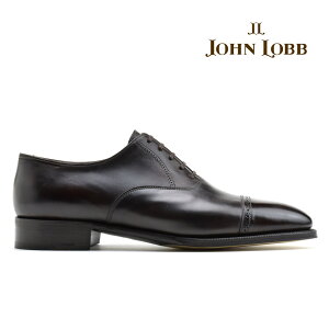 �W�������u JOHN LOBB PHILIP DARK BROWN MUSEUMCALF �t�B���b�v2 ���U�[ �I�b�N�X�t�H�[�h�V���[�Y �h���X�V���[�Y �r�W�l�X�V���[�Y �_�[�N�u���E�� �����Y�y���������z