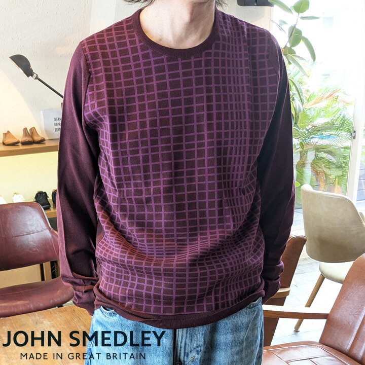 楽天市場】JOHN SMEDLEY ジョンスメドレー Lag LAG メンズプルオーバー 