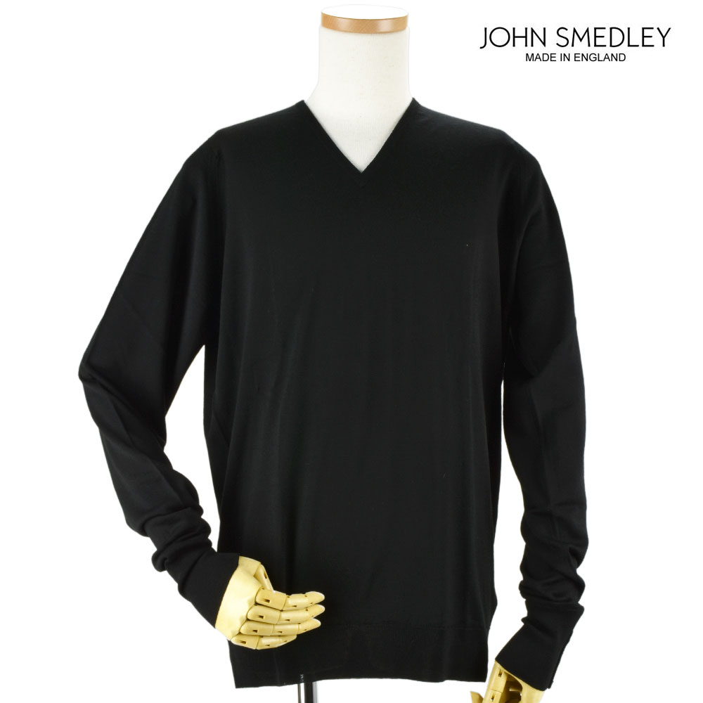 ジョンスメドレー(JOHN SMEDLEY) vネックニット メンズセーター 