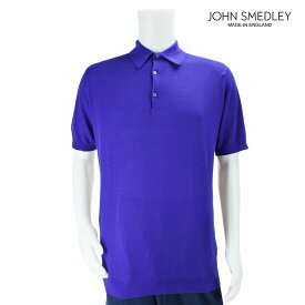 【楽天スーパーSALE】ジョンスメドレー JOHN SMEDLEY　ポロシャツ 9040 PURPLE メンズ[fat-2]