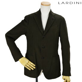 ラルディーニ LARDINI IL903AV/A53531 2454 KHAKI 3つボタン ジャケット テーラードジャケット コットン ジャケット カーキ メンズ【送料無料】