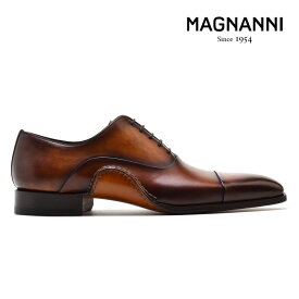 【交換送料無料】マグナーニ MAGNANNI 22109 CONAC レースアップシューズ ドレスシューズ ビジネスシューズ 革靴 オパンカ製法 コニャック メンズ【送料無料】