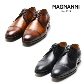 【交換送料無料】マグナーニ MAGNANNI 22811 AUSTIN AUSTIN MARRON WIND CONAC NEGRO ドレスシューズ ビジネスシューズ 革靴 ラウンドトゥ ブラック コニャック メンズ【送料無料】