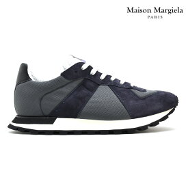 【4/25 0:00-23:59 エントリー＆楽天カードご利用でポイント4倍】メゾンマルジェラ Maison Margiela S57WS0242 P1879/964 SNEAKER GRAY レプリカ ランナー ランニングシューズ ローカット スニーカー グレー系 メンズ【送料無料】