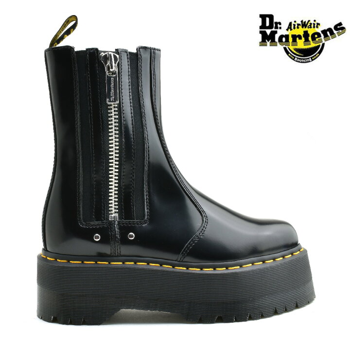 楽天市場 ドクターマーチン チェルシーブーツ メンズ レディース マックスブッテロ レザーブール 厚底 ブラック 黒 Dr Martens 2976 Max Buttero 送料無料 クラウドモーダ