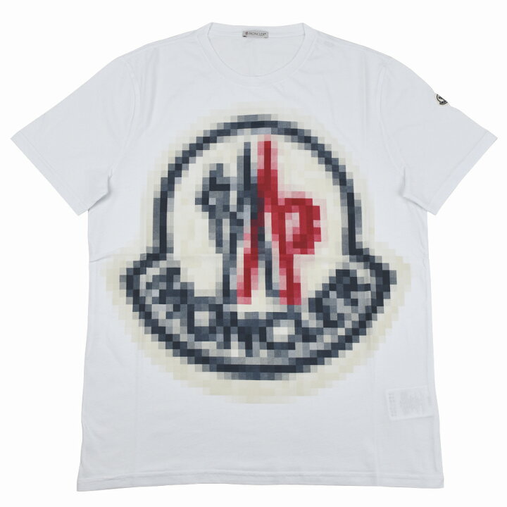 楽天市場】MONCLER モンクレール 80074 50 83060/085 Tシャツ ホワイト 