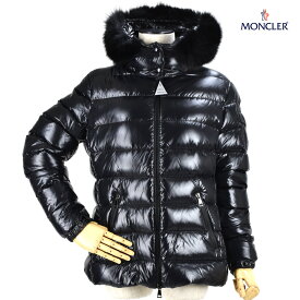 【4/25 0:00-23:59 エントリー＆楽天カードご利用でポイント4倍】モンクレール MONCLER 46314.25 C0061/999 BADYFUR BLACK バディー ダウンジャケット ナイロン ブルゾン ファーフード ブラック 黒 レディース【送料無料】