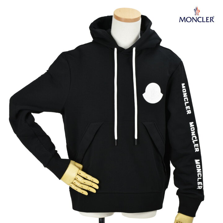 楽天市場】モンクレール MONCLER 80464.50 V8048/999 BLACK ロゴ 