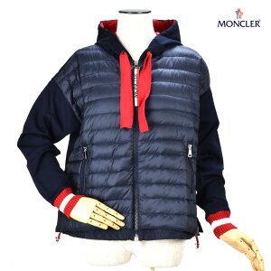 �����N���[�� MONCLER 84511.00 809AB/778 NAVY �_�E���p�[�J�[ �t�����g�_�E�� �W�b�v�A�b�v �t�[�f�B �W�b�v�A�b�v�p�[�J�[ �l�C�r�[ ���F ���f�B�[�X�y���������z
