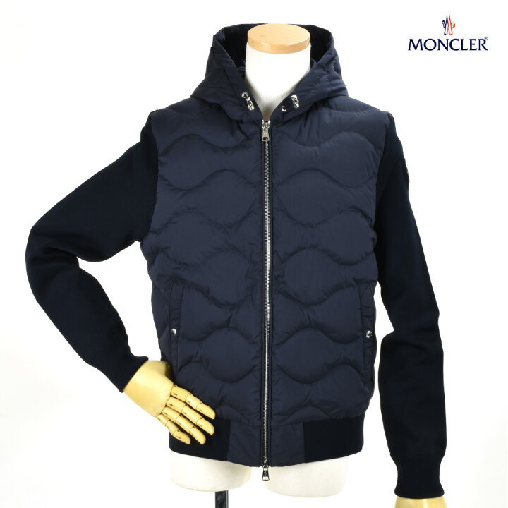 楽天市場】モンクレール MONCLER フード付き ダウンカーディガン 