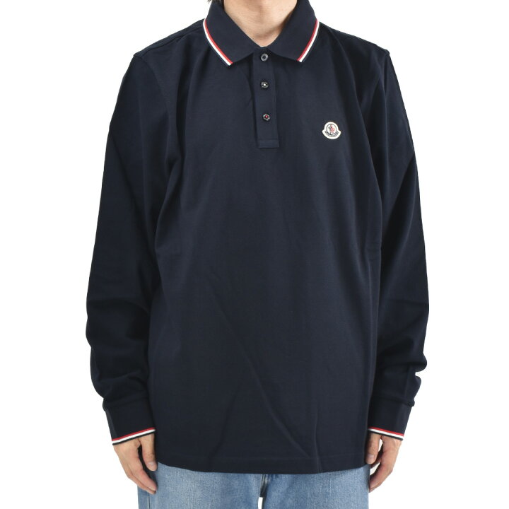 楽天市場】モンクレール MONCLER ポロシャツ メンズ 長袖 コットン 
