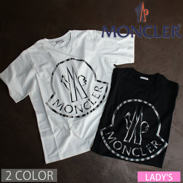 楽天市場】モンクレール Tシャツ レディース 半袖 カットソー クルー 
